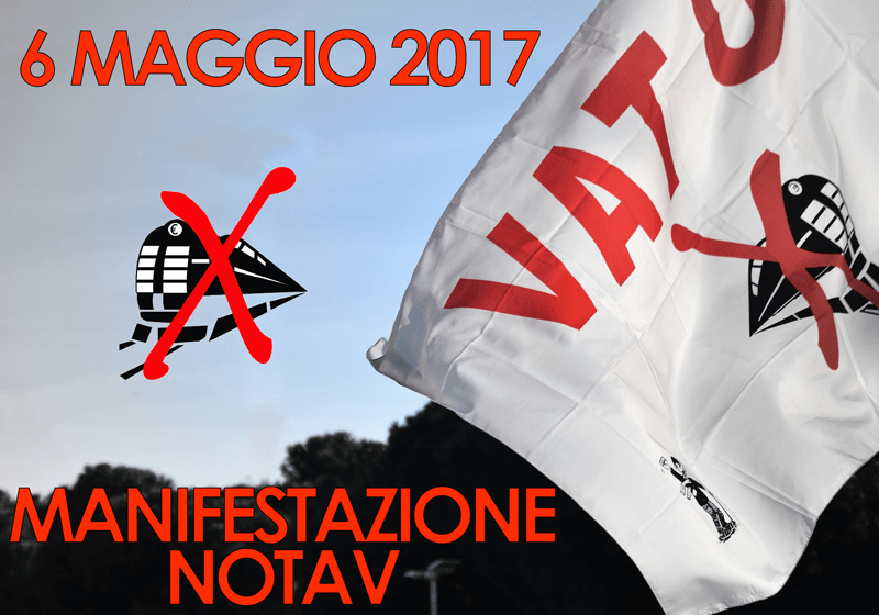 Manifestazione nazionale No Tav, 6 maggio 2017