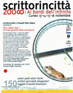 Pubblicità del convegno apparsa sul Venerdì di Repubblica a tutta pagina