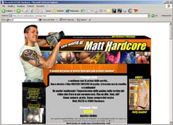 O site do Matt Hardcore