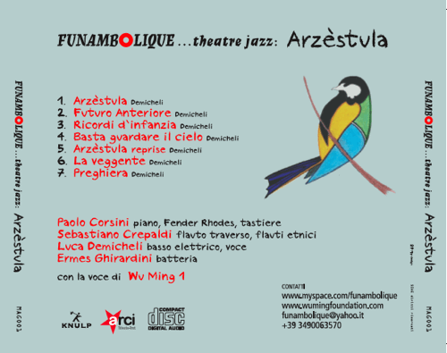 Copertina dell'album Arzestula