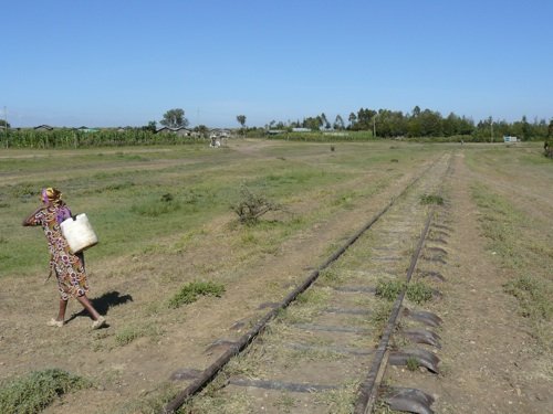 La vecchia ferrovia a Nanyuki