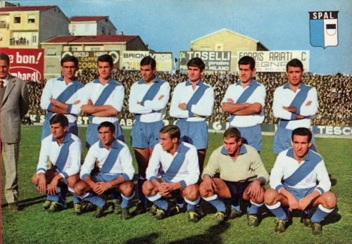 Stefano e il calcio. Spal, la squadra del cuore. Formazione del campionato 1964-65