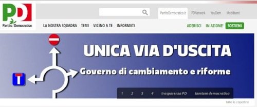 A sinistra vicolo cieco, ogni assalto al cielo è vietato. There Is No Alternative: strisciare sempre più a destra. E' l'inconscio che si manifesta.