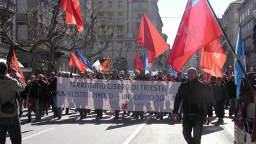 Corteo del Movimento Trieste Libera