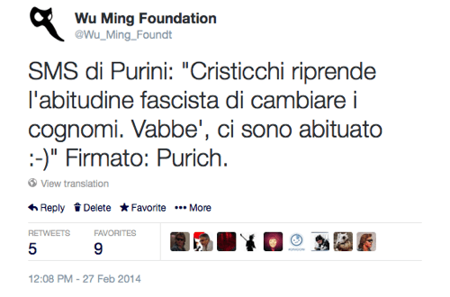 Il commento di Piero Purini.