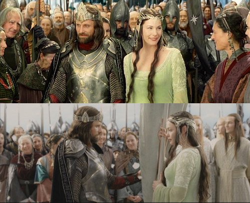 Aragorn e Arwen