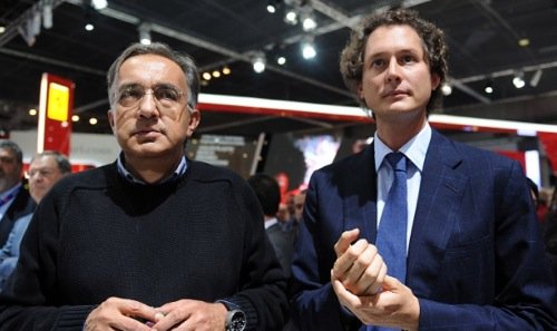 Sergio Marchionne e John Elkann