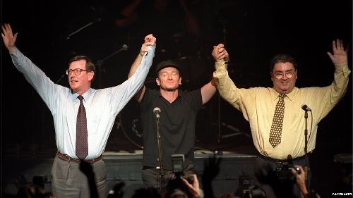 Bono, Trimble e Hume