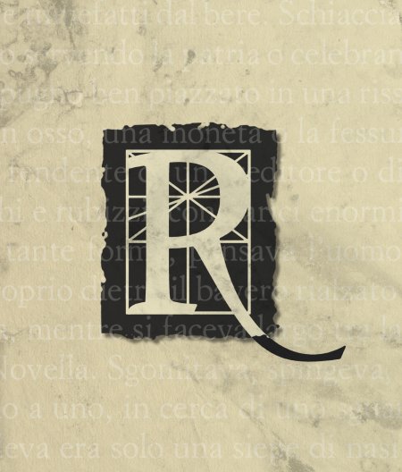 La lettera R. 