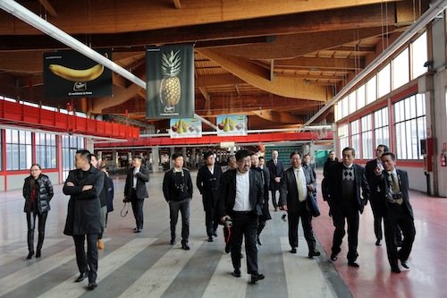 Delegazione THE LINK al CAAB di Bologna. Foto Borella/Eikon