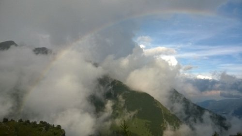 Arcobaleno sul Rocciamelone