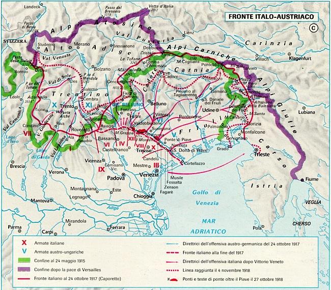 Fronte italiano 1915 - 1918