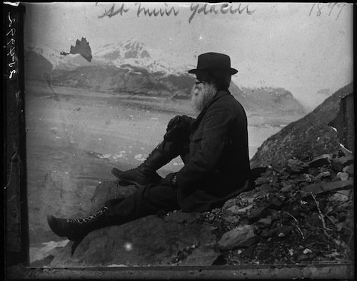 John Burroughs sul ghiacciaio Muir 