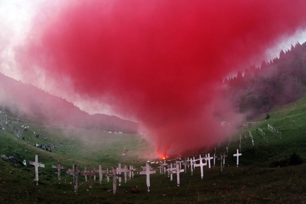 The Burning Cemetery