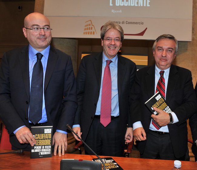 Maurizio Molinari alla presentazione del suo libro che si dice sia frutto di un copia e incolla