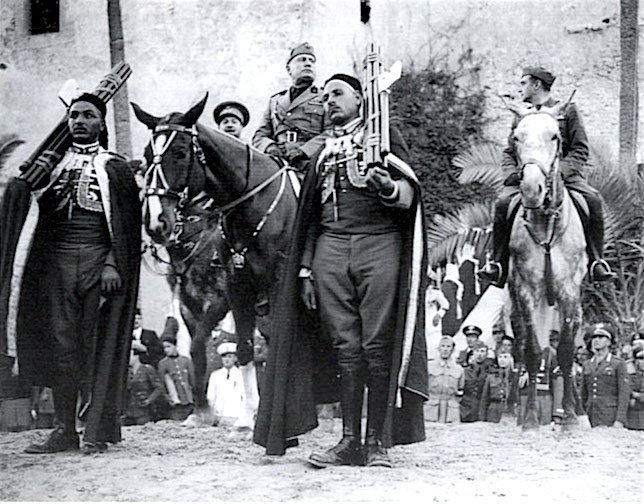 Mussolini a Tripoli