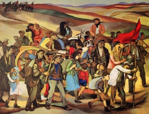 Renato Guttuso - L'occupazione delle terre