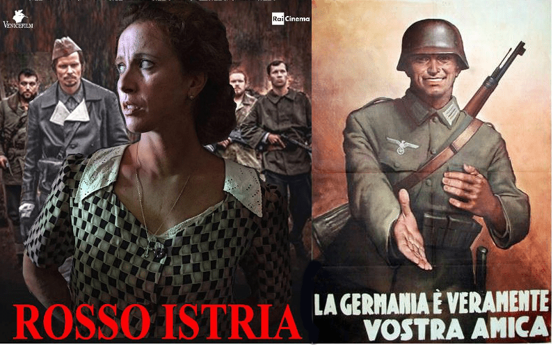 Col pretesto di Norma Cossetto e delle foibe, <em>Rosso Istria</em> è il primo film italiano successivo al 1942 in cui le truppe naziste arrivano a salvare la situazione e a fare giustizia.