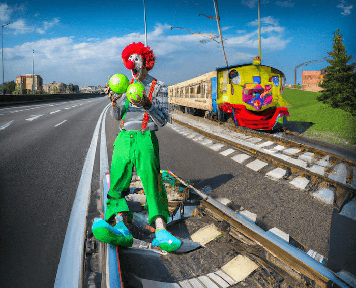 Scarezzo, pagliacci e balle green