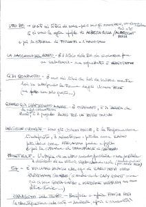 Appunti di Beppe Muraro per la presentazione veronese de <em>Gli uomini pesce</m>, pigia sull'immagine per ingrandirla.