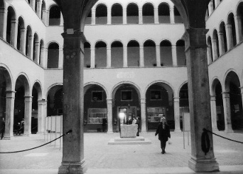 Sopralluogo al Fondaco dei Tedeschi, Venezia, inverno 1997