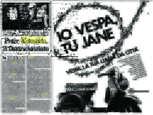 L'Unità riporta la notizia della morte, pardon, del decollo di Peter Kolosimo